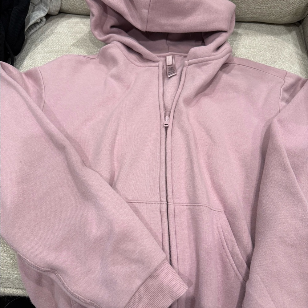 SKIMS Pink Hoodie